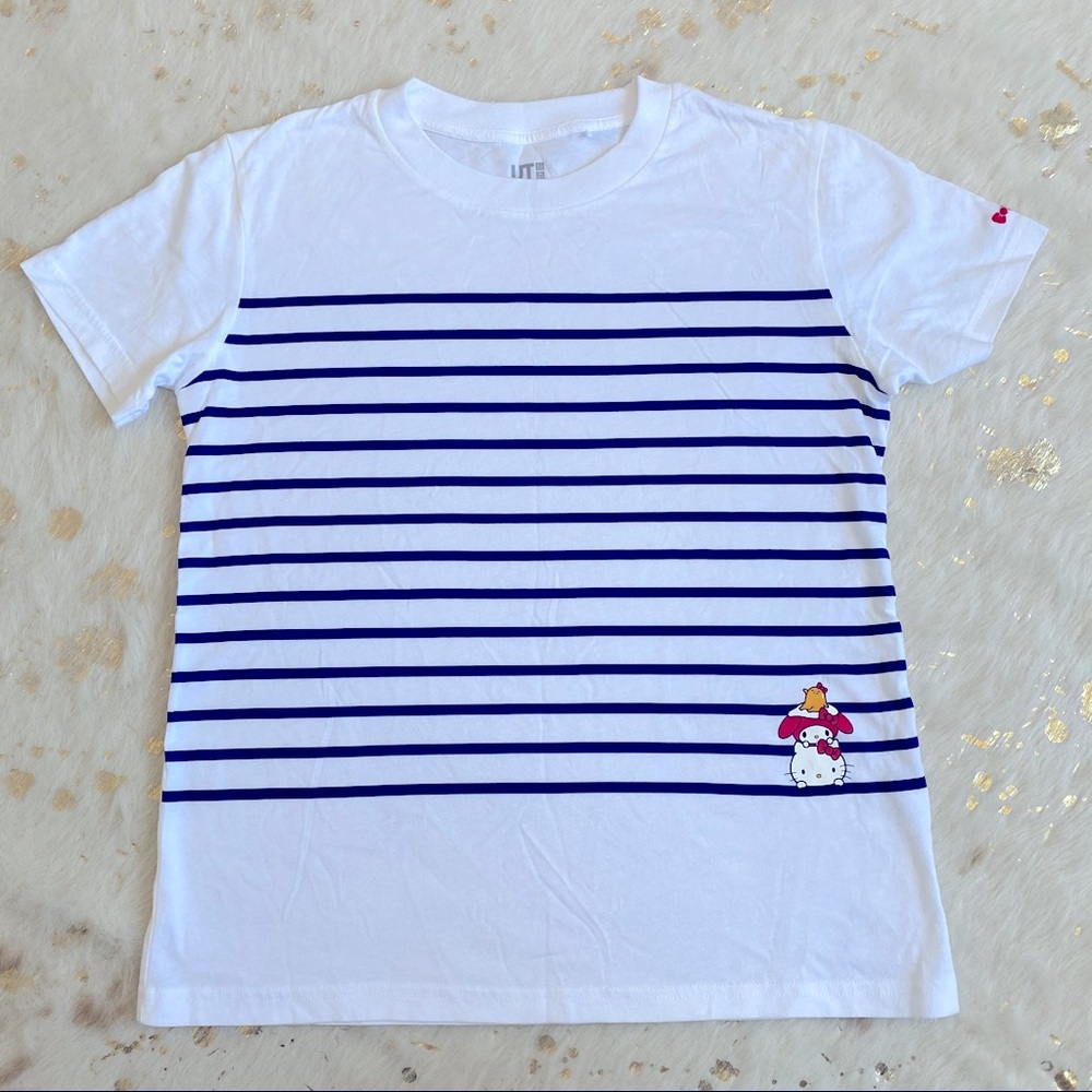 Sanrio Uniqlo Striped T-Shirt XS